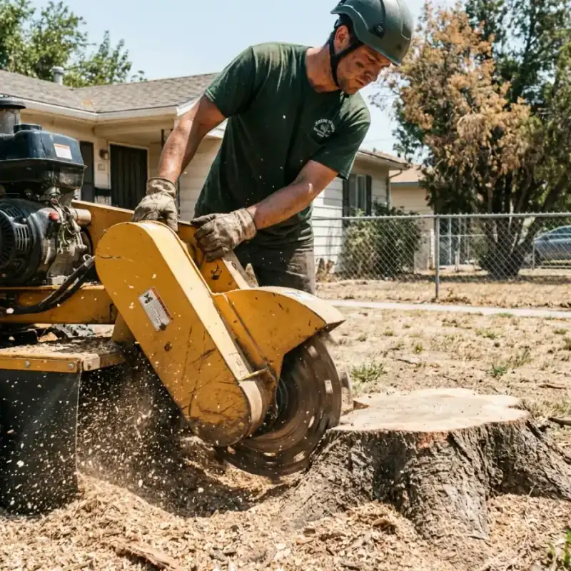 Oklahoma City stump grinding